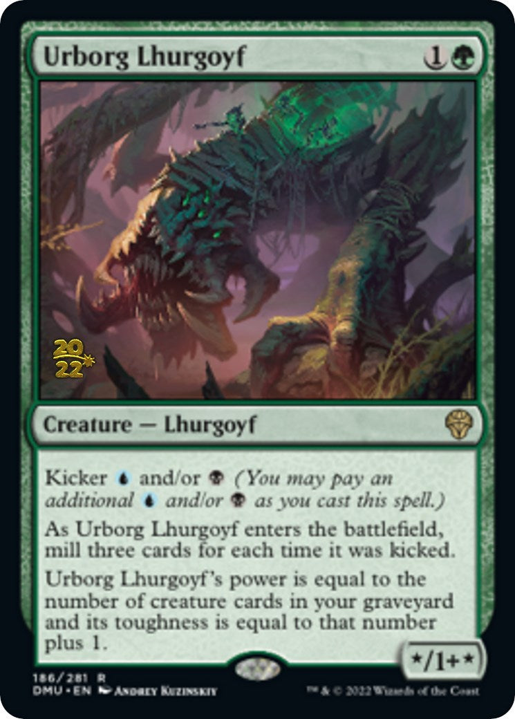 Urborg Lhurgoyf [Dominaria United Prerelease Promos] | Rock City Comics