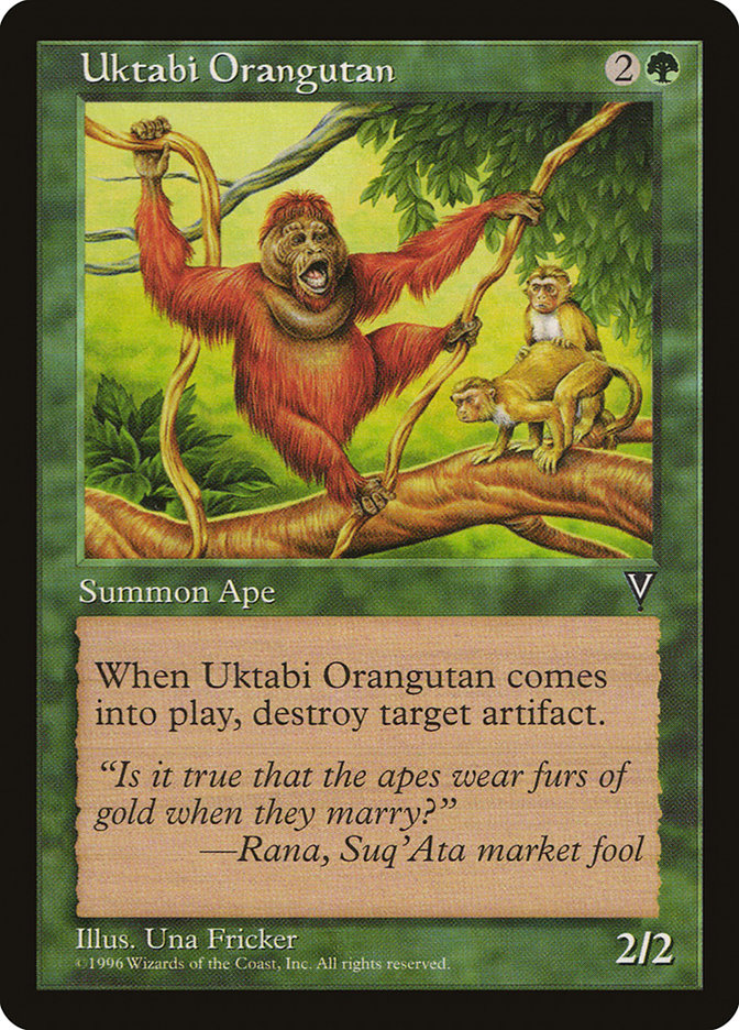 Uktabi Orangutan [Visions] | Rock City Comics