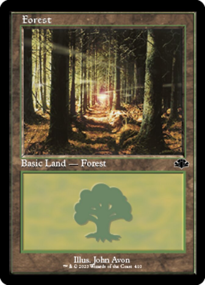 Forest (410) (Retro) [Dominaria Remastered] | Rock City Comics