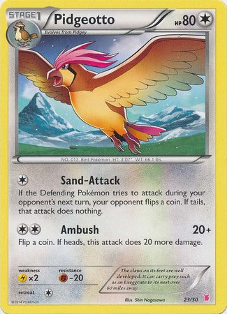 Pidgeotto (23/30) [XY: Trainer Kit 1 - Wigglytuff] | Rock City Comics