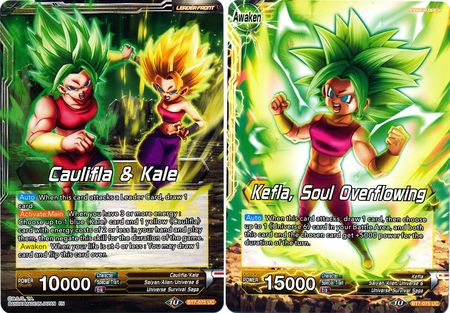 Caulifla & Kale // Kefla, Soul Overflowing [BT7-075] | Rock City Comics