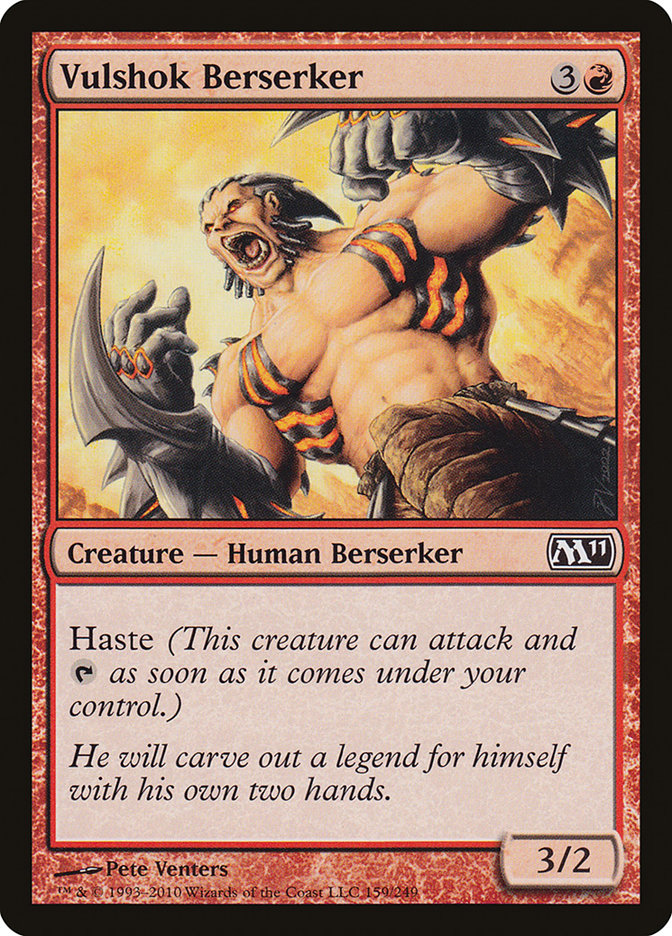 Vulshok Berserker [Magic 2011] | Rock City Comics