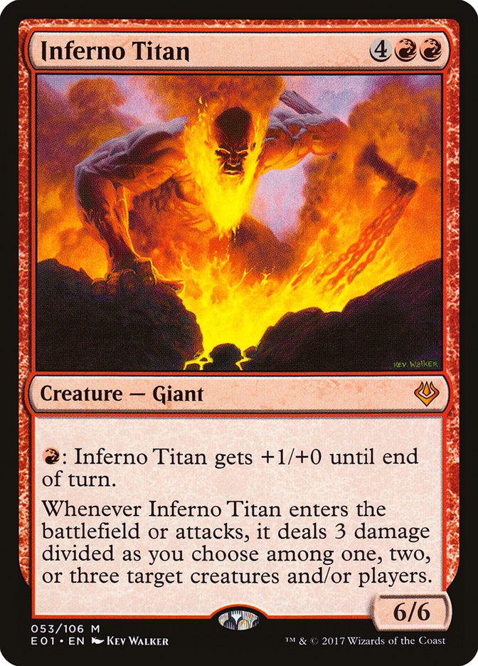 Inferno Titan [Archenemy: Nicol Bolas] | Rock City Comics