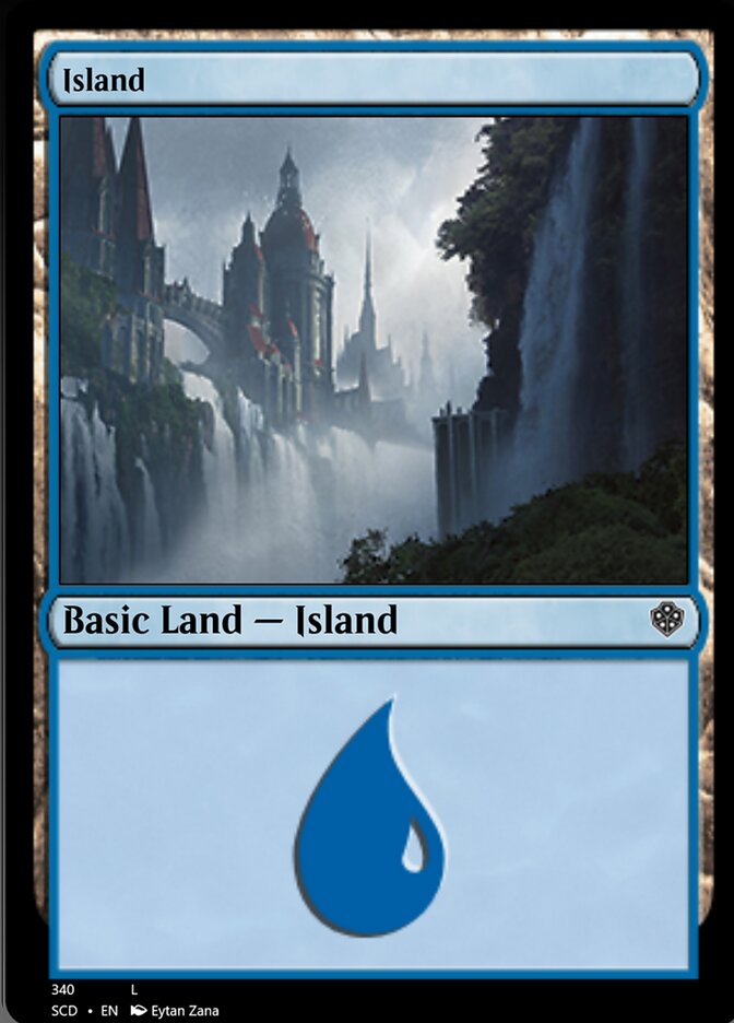 Island (340) [Starter Commander Decks] | Rock City Comics