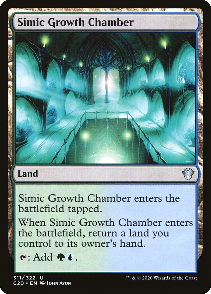 Simic Growth Chamber [Commander 2020] | Rock City Comics