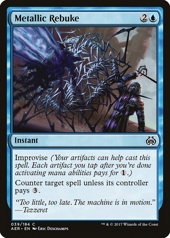 Metallic Rebuke [Aether Revolt] | Rock City Comics