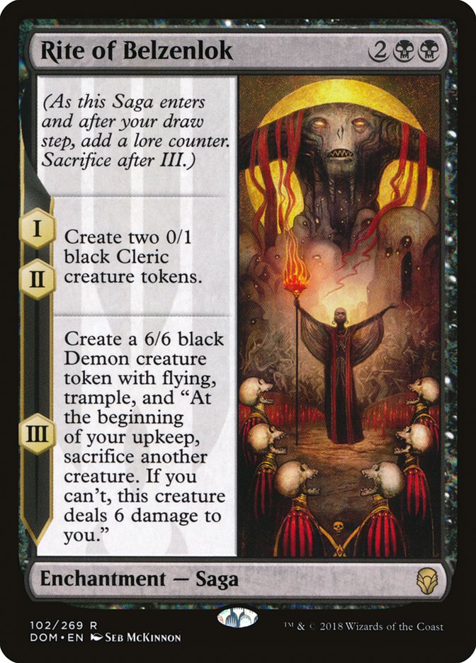Rite of Belzenlok [Dominaria] | Rock City Comics