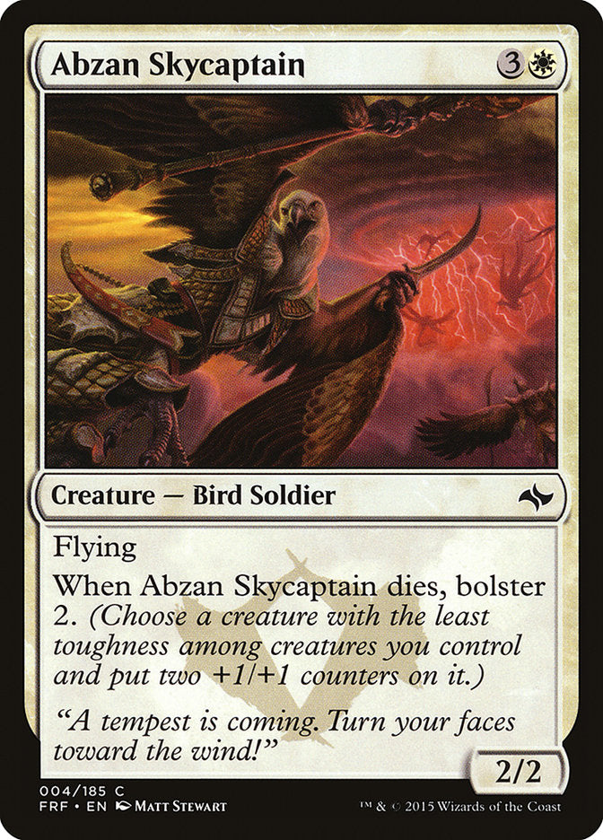 Abzan Skycaptain [Fate Reforged] | Rock City Comics