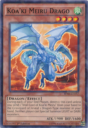 Koa'ki Meiru Drago [BP03-EN057] Shatterfoil Rare | Rock City Comics