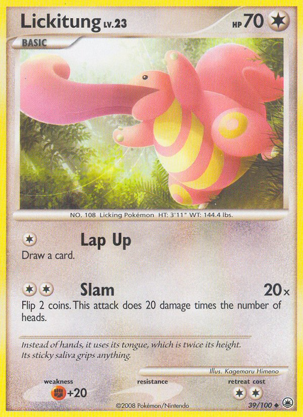 Lickitung (39/100) [Diamond & Pearl: Majestic Dawn] | Rock City Comics