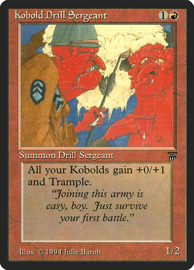 Kobold Drill Sergeant [Legends] | Rock City Comics