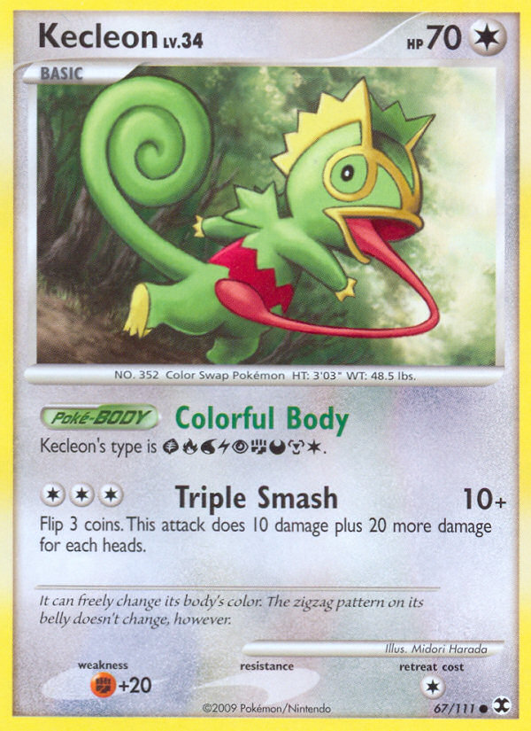 Kecleon (67/111) [Platinum: Rising Rivals] | Rock City Comics