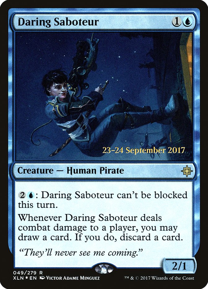 Daring Saboteur  [Ixalan Prerelease Promos] | Rock City Comics