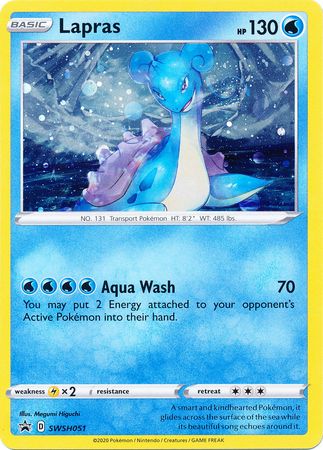 Lapras (SWSH051) [Sword & Shield: Black Star Promos] | Rock City Comics