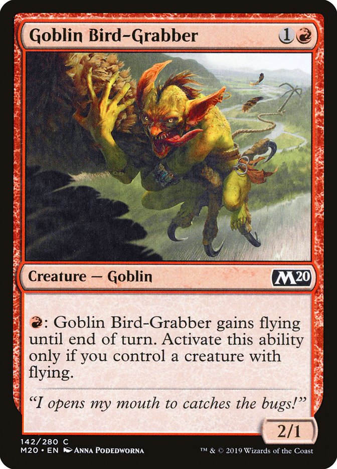 Goblin Bird-Grabber [Core Set 2020] | Rock City Comics