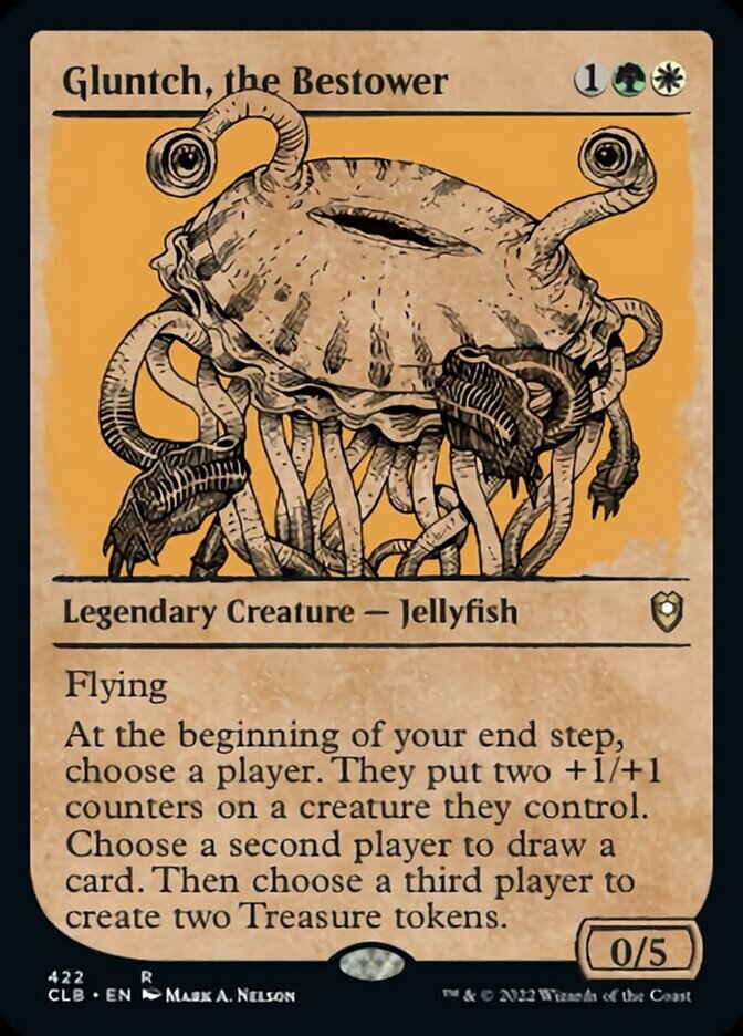 Gluntch, the Bestower (Showcase) [Commander Legends: Battle for Baldur's Gate] | Rock City Comics