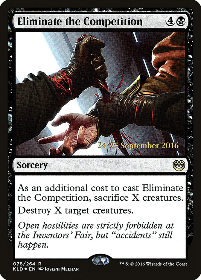 Eliminate the Competition  [Kaladesh Prerelease Promos] | Rock City Comics