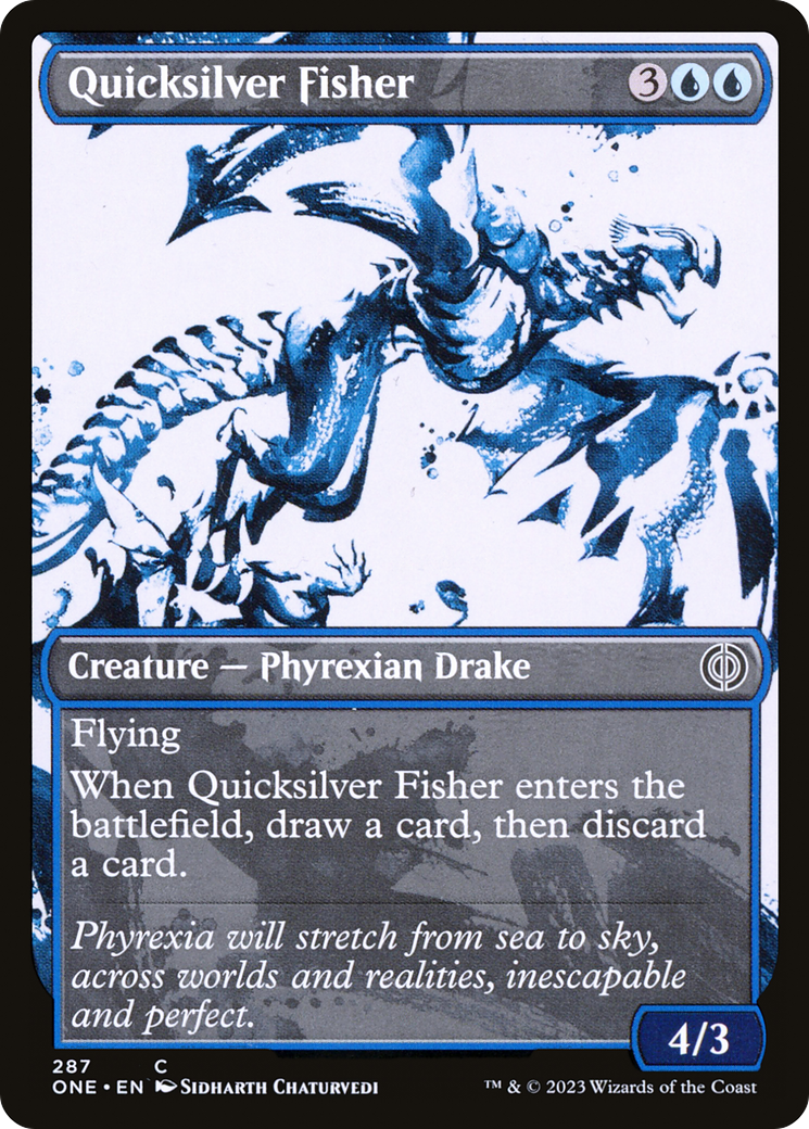 Quicksilver Fisher (Showcase Ichor) [Phyrexia: All Will Be One] | Rock City Comics