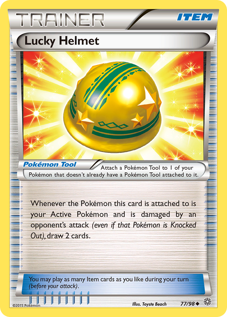 Lucky Helmet (77/98) [XY: Ancient Origins] | Rock City Comics