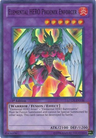 Elemental HERO Phoenix Enforcer [LCGX-EN138] Super Rare | Rock City Comics