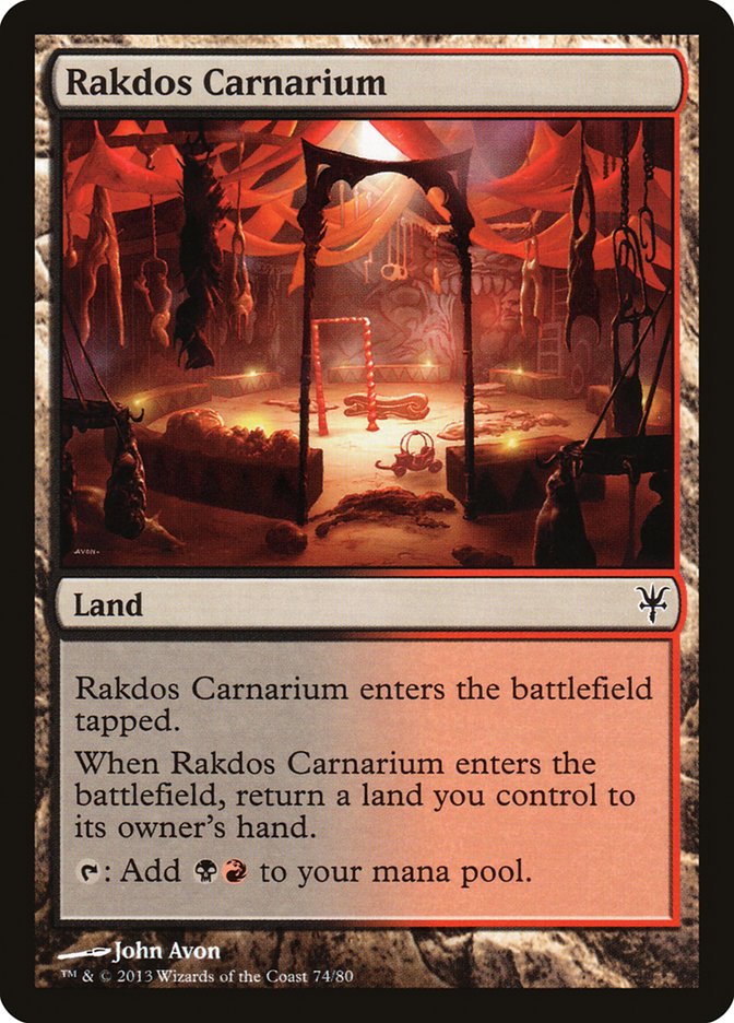 Rakdos Carnarium [Duel Decks: Sorin vs. Tibalt] | Rock City Comics