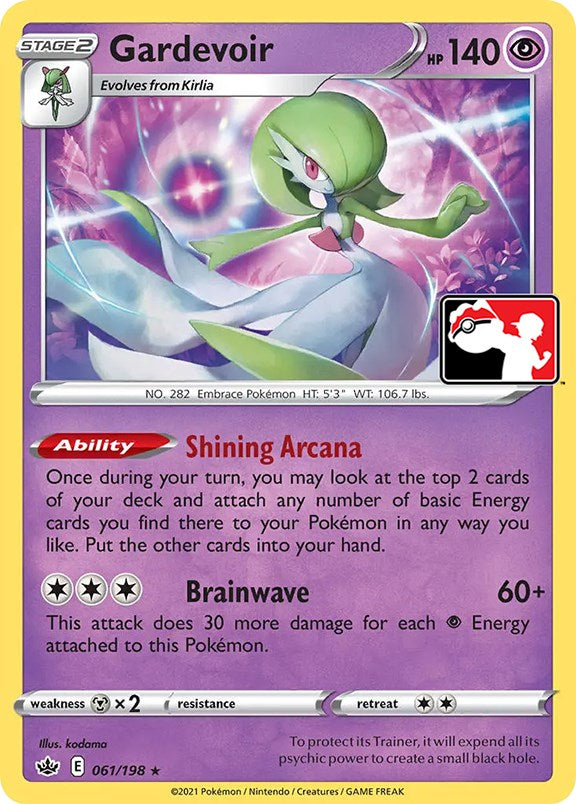 Gardevoir (061/198) [Prize Pack Series One] | Rock City Comics