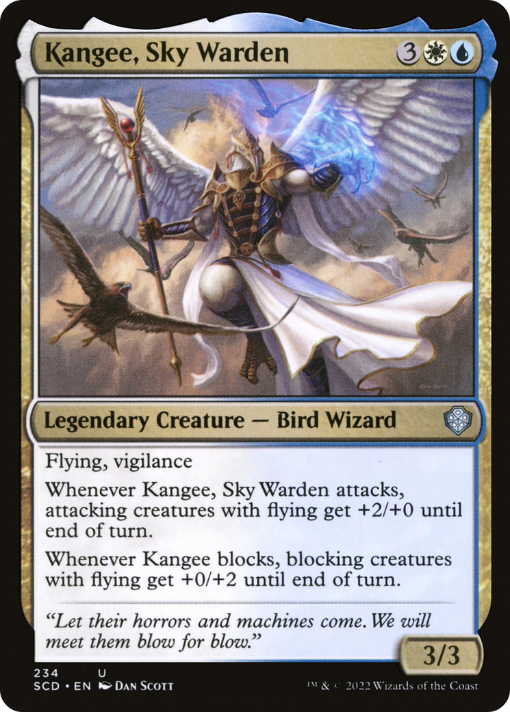 Kangee, Sky Warden [Starter Commander Decks] | Rock City Comics