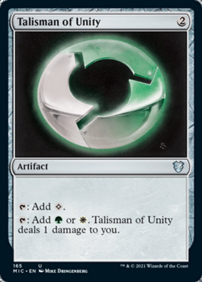 Talisman of Unity [Innistrad: Midnight Hunt Commander] | Rock City Comics