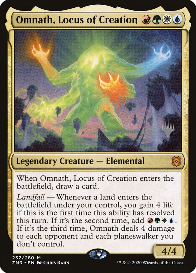 Omnath, Locus of Creation (Promo Pack) [Zendikar Rising Promos] | Rock City Comics