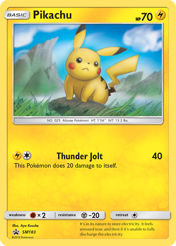 Pikachu (SM183) [Sun & Moon: Black Star Promos] | Rock City Comics