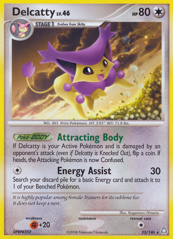 Delcatty (23/146) [Diamond & Pearl: Legends Awakened] | Rock City Comics