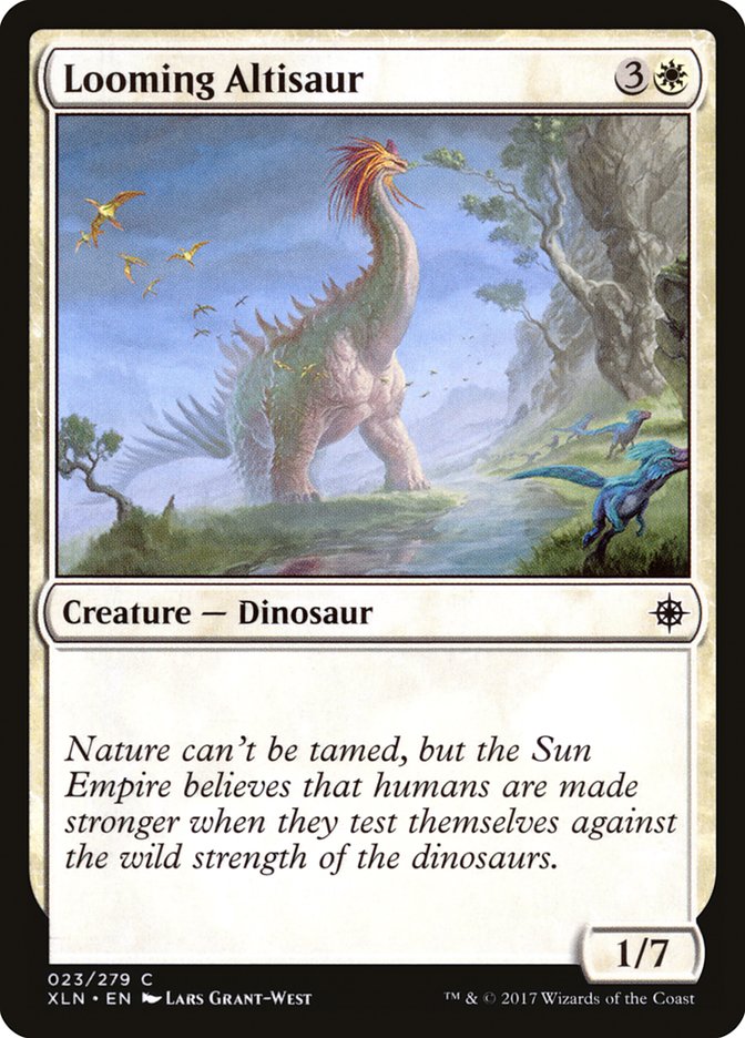 Looming Altisaur [Ixalan] | Rock City Comics