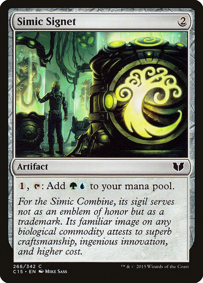 Simic Signet [Commander 2015] | Rock City Comics