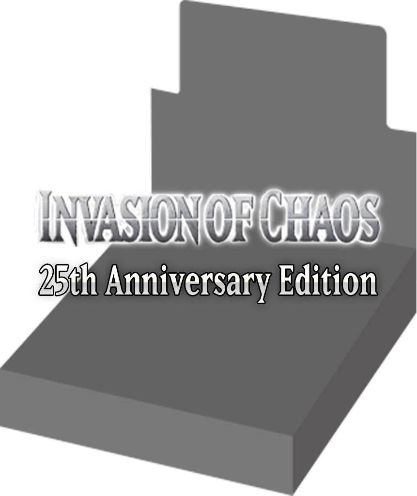 Invasion of Chaos - Booster Box (25th Anniversary Edition) | Rock City Comics