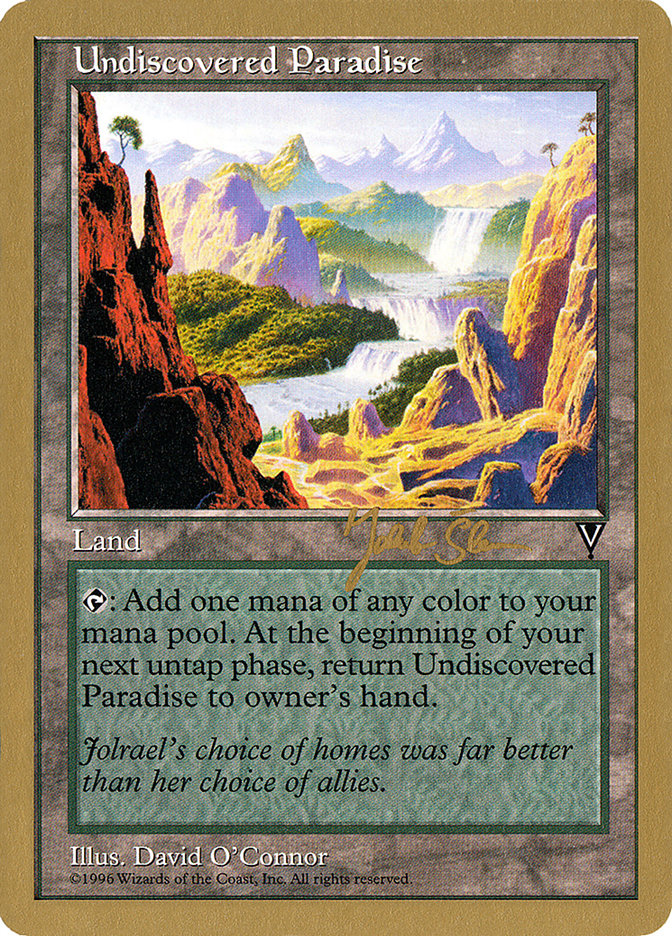 Undiscovered Paradise (Jakub Slemr) [World Championship Decks 1997] | Rock City Comics