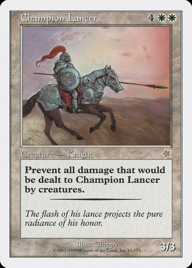 Champion Lancer [Starter 1999] | Rock City Comics