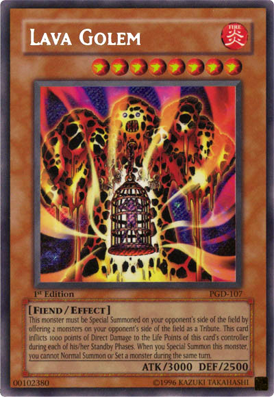 Lava Golem [PGD-107] Secret Rare | Rock City Comics