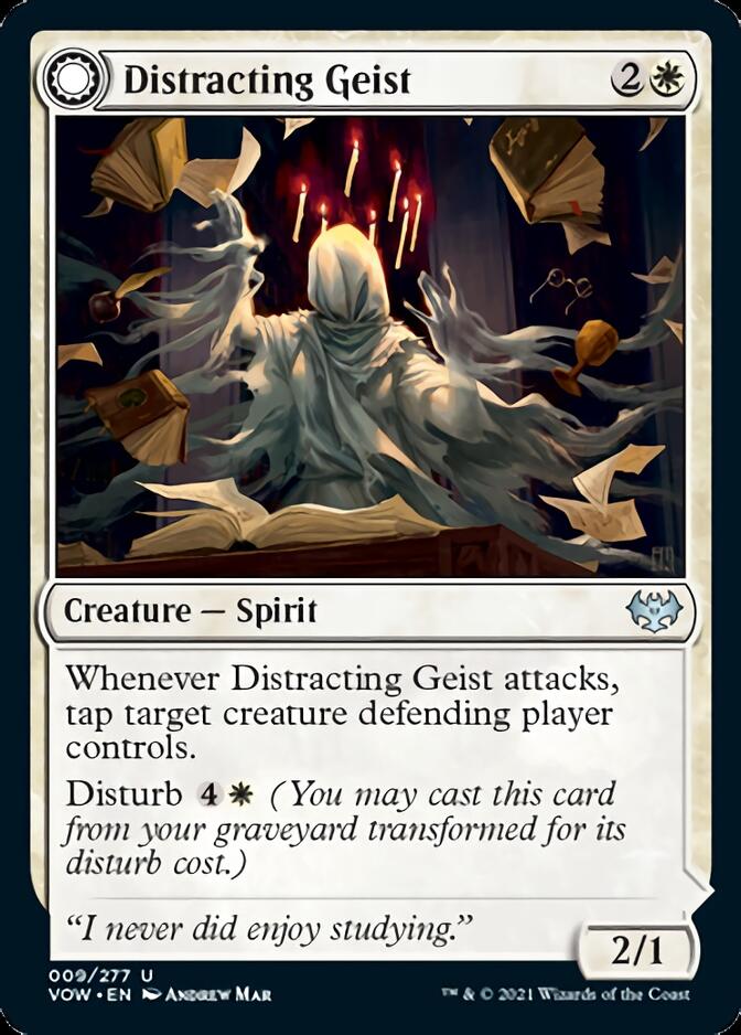 Distracting Geist // Clever Distraction [Innistrad: Crimson Vow] | Rock City Comics