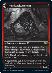 Ill-Tempered Loner // Howlpack Avenger [Innistrad: Double Feature] | Rock City Comics