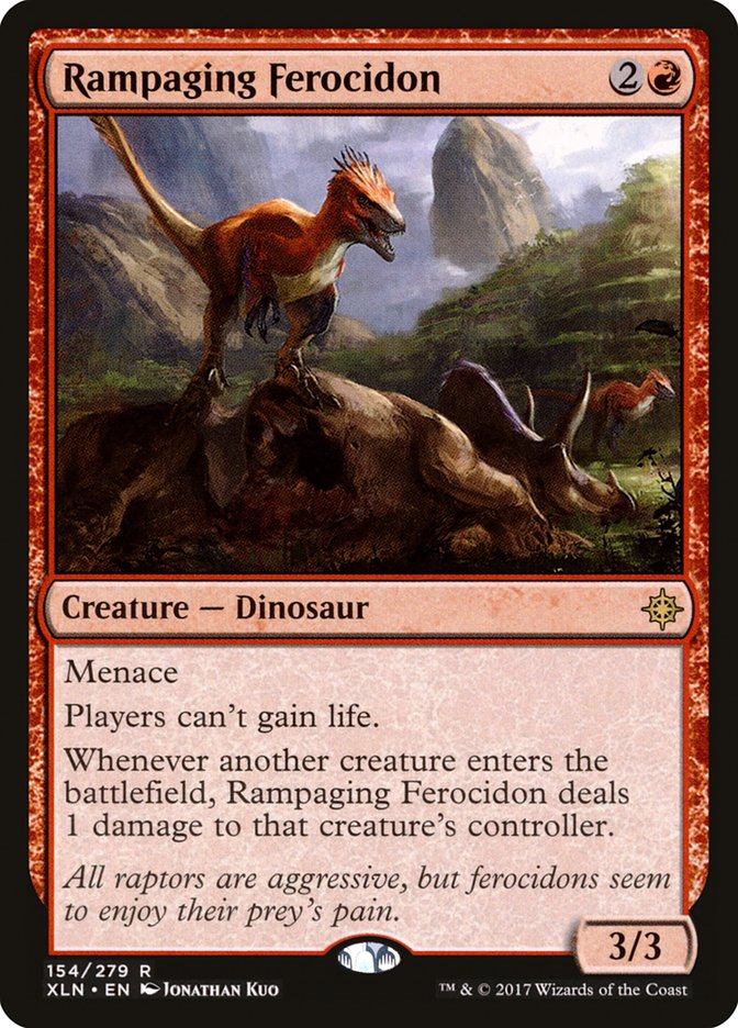 Rampaging Ferocidon [Ixalan] | Rock City Comics