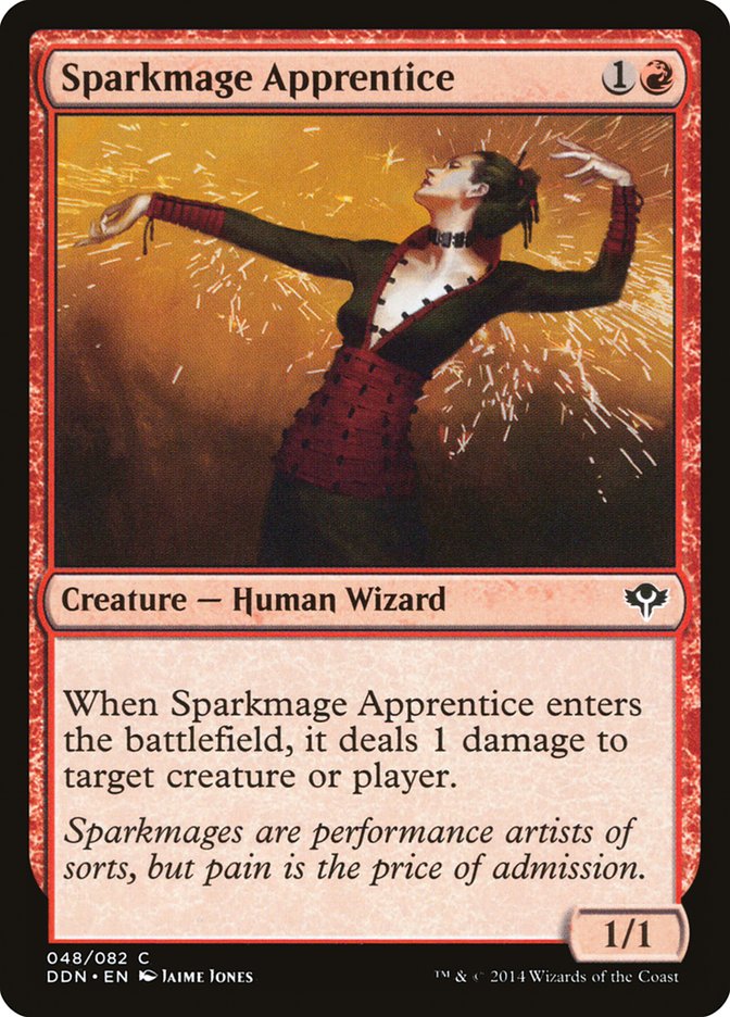 Sparkmage Apprentice [Duel Decks: Speed vs. Cunning] | Rock City Comics