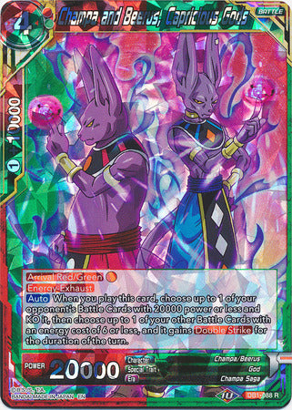 Champa and Beerus, Capricious Gods (DB1-088) [Dragon Brawl] | Rock City Comics