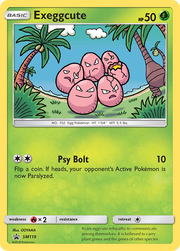 Exeggcute (SM119) [Sun & Moon: Black Star Promos] | Rock City Comics