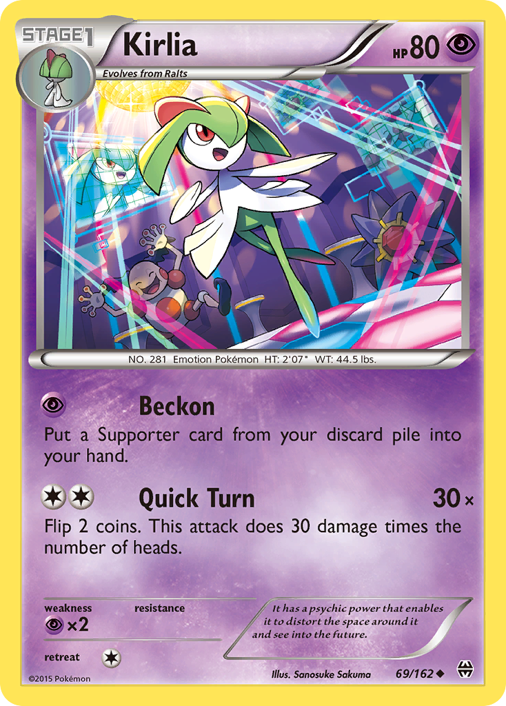 Kirlia (69/162) [XY: BREAKthrough] | Rock City Comics