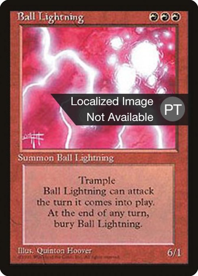 Ball Lightning [Fourth Edition (Foreign Black Border)] | Rock City Comics