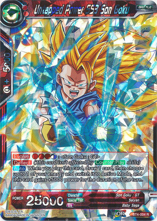 Untapped Power SS3 Son Goku (Shatterfoil) (BT4-004) [Dragon Brawl] | Rock City Comics