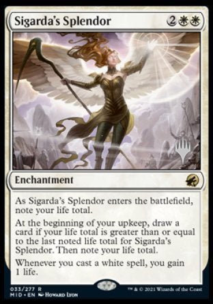 Sigarda's Splendor (Promo Pack) [Innistrad: Midnight Hunt Promos] | Rock City Comics