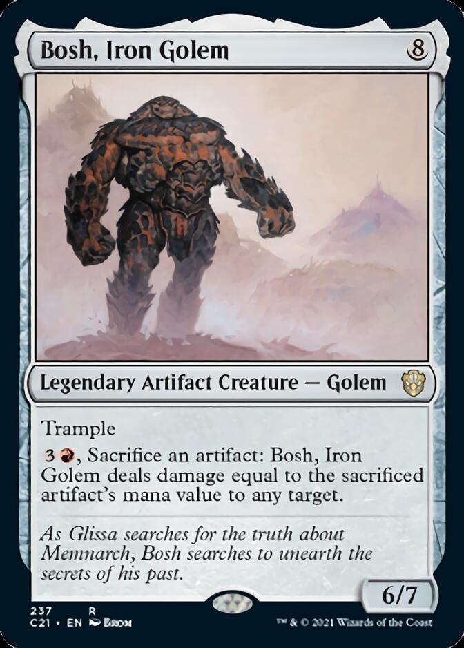 Bosh, Iron Golem [Commander 2021] | Rock City Comics