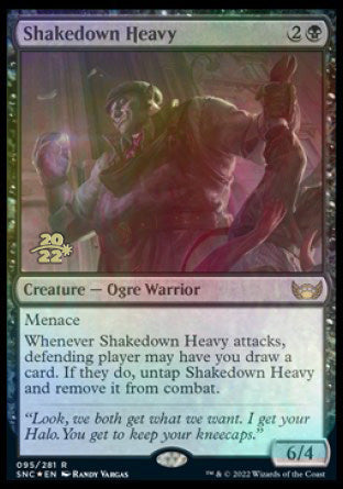 Shakedown Heavy [Streets of New Capenna Prerelease Promos] | Rock City Comics