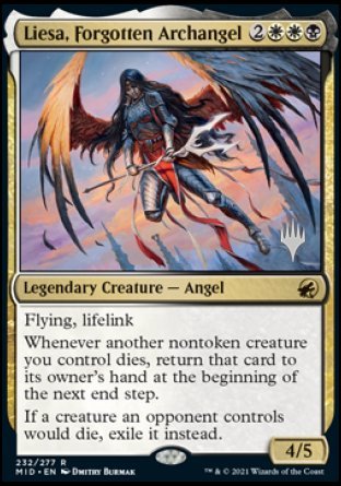 Liesa, Forgotten Archangel (Promo Pack) [Innistrad: Midnight Hunt Promos] | Rock City Comics